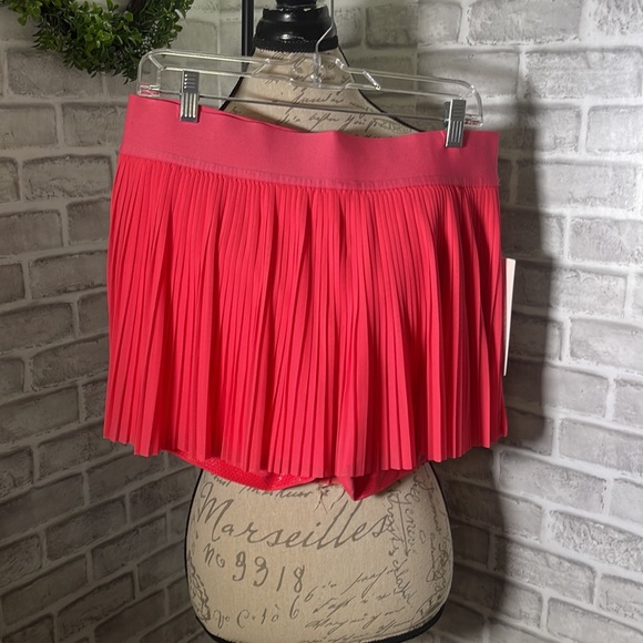 lululemon LIPGLOSS PINK mesh pleats MR mini tennis skirt - Picture 2 of 15